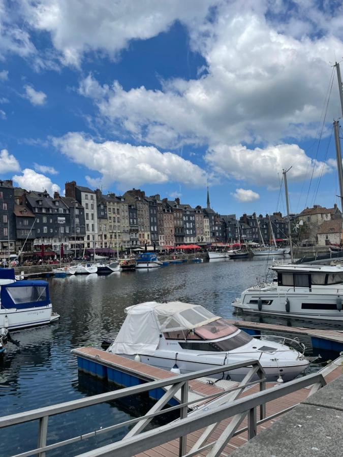 Le Voilier. Honfleur T2 Dans Residence Avec Piscine Équemauville Exteriér fotografie